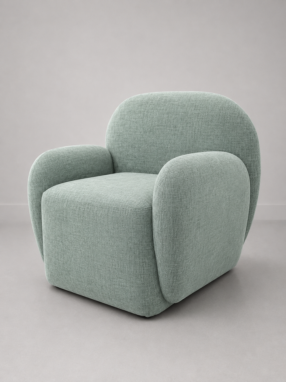 Poltrona Bouclé